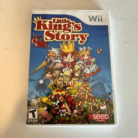 Nintendo WII Little Kings Story Game Complete